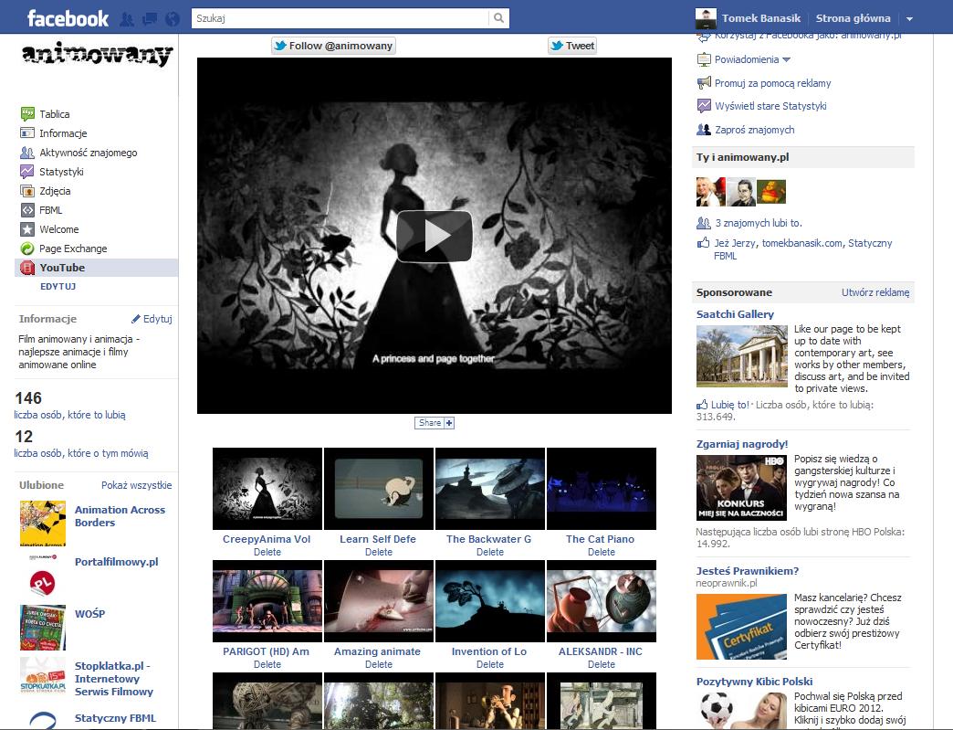animacje na facebooku