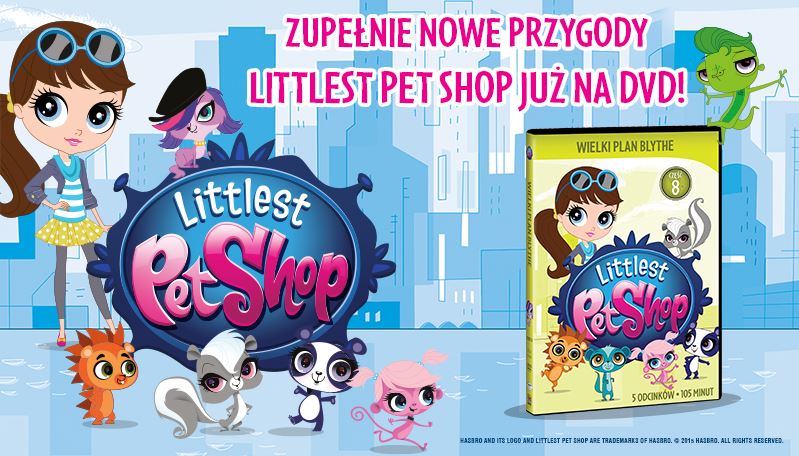 Littlest Pet Shop 8: Wielki Pan Blythe (DVD)